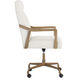 Collin Natural / Heather Ivory Tweed Office Chair